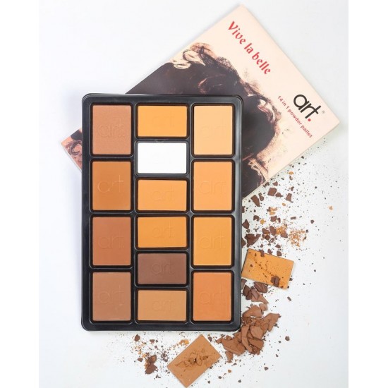Art Makeup 14 in 1 Powder Palette image