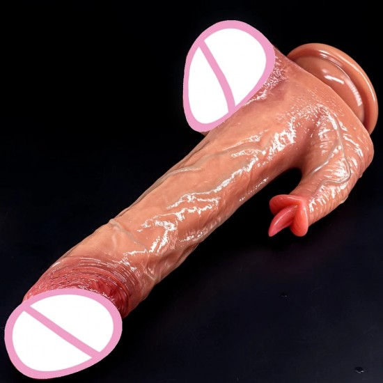 Human Skin Dildo Vibrator Adults image