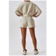 Showing image for Women's sweatshirt and short beige Women's sweatshirt and short beige Women Fashion, Hoodies & Sweatshirts image