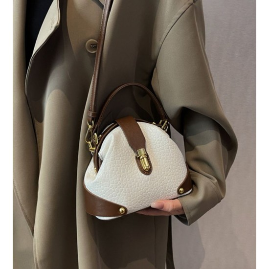 fashion small crossbody shoulder bag white image