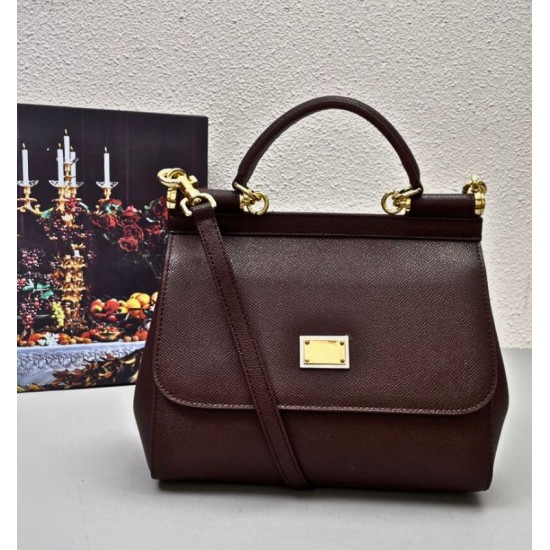 Luxury handbag bag dark brown image