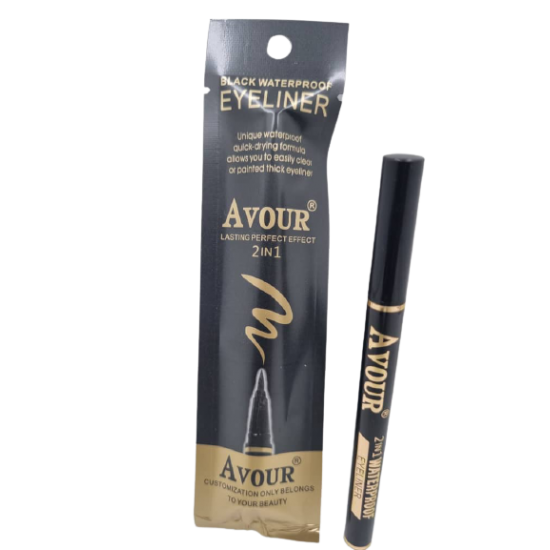 Avour Lasting Perfect Effect 2 in 1 Eye Pencil/Liner image