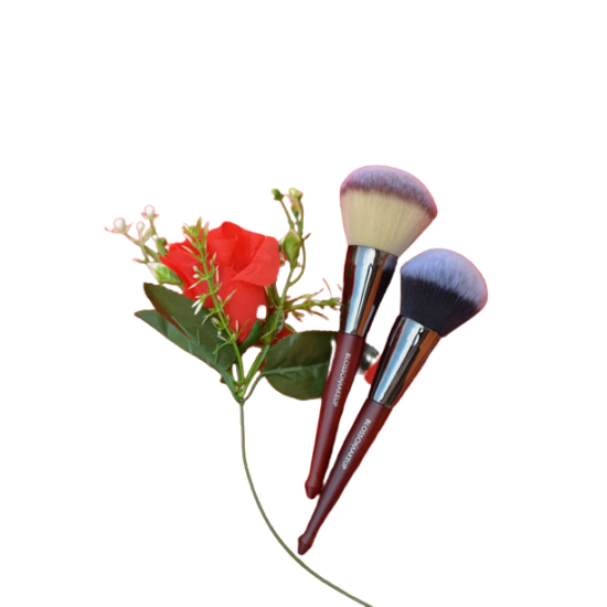 Blossom Makeup Single Powder Brush Powder Brush, Single Brush image