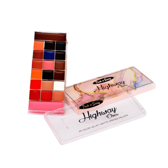 Posh N Sassy 20 Colors Matte Lip Palette Palette image