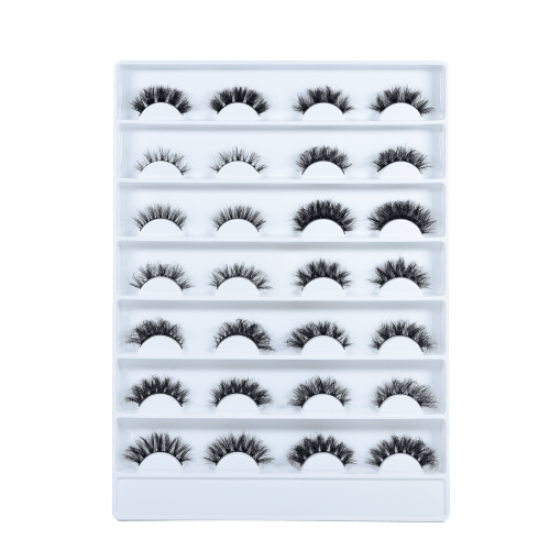 LB Re-usable premium Mink Eyelashes Collection 14 In 1 image