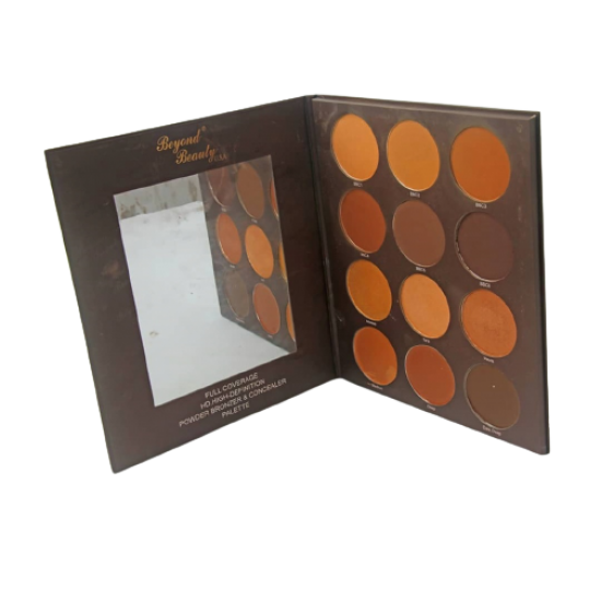 Beyond Beauty USA Full Coverage HD Powder, Bronzer and Concealer Palette image