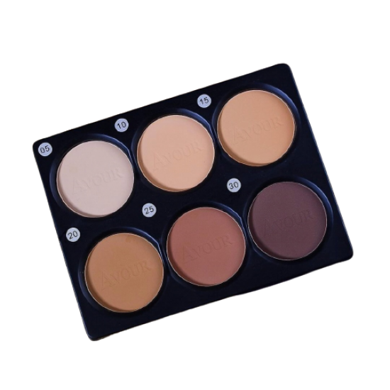 Avour HD 6 pan powder Palette image