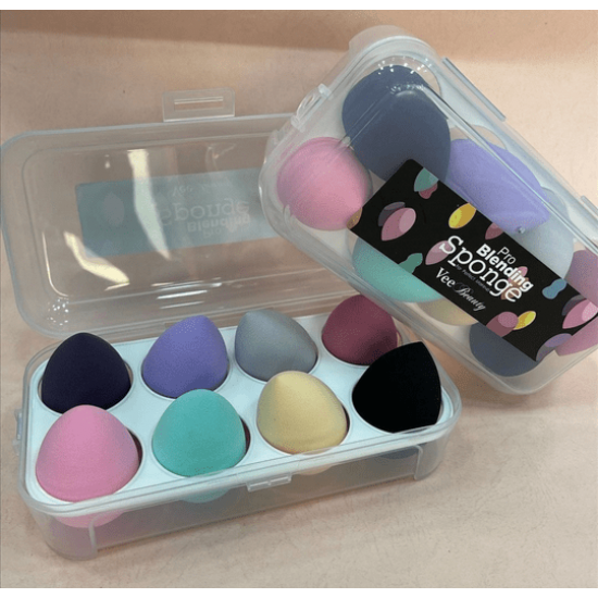 Vee Beauty Pro Blending Sponge 8 in 1 Accessories image