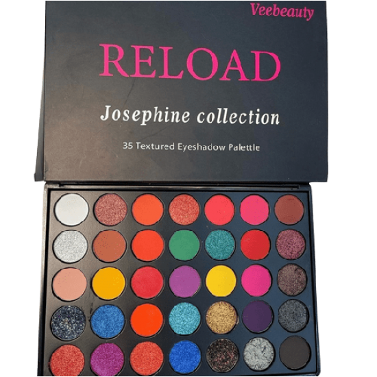 Vee Beauty Josephine Collection 35 Textured Eyeshadow Palette image