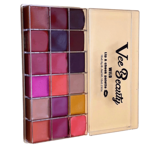 Vee Beauty Lip And Cheek Palette Palette image