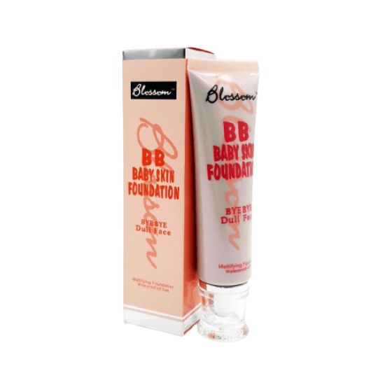 Blossom Makeup Baby Skin Foundation Bye Bye Dull Face Tube image