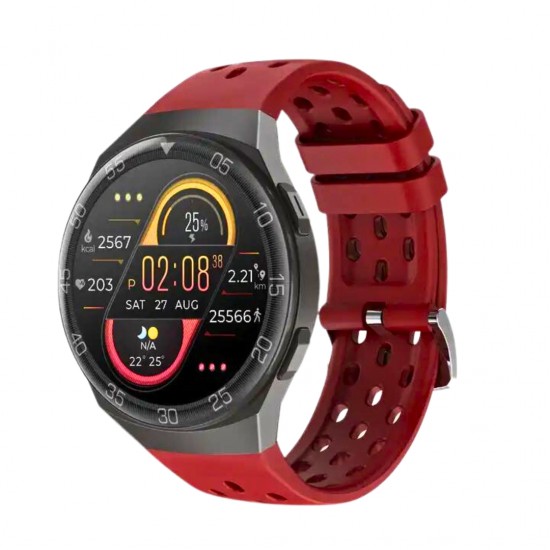 Unisex waterproof smart watch red Shipped from abroad, Jewelries, Smart Watch image