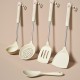 Quality Set of 5 Silicone Cooking Utensils with Free Wall Hangers Shipped from abroad, Home And Appliances, Kitchen image