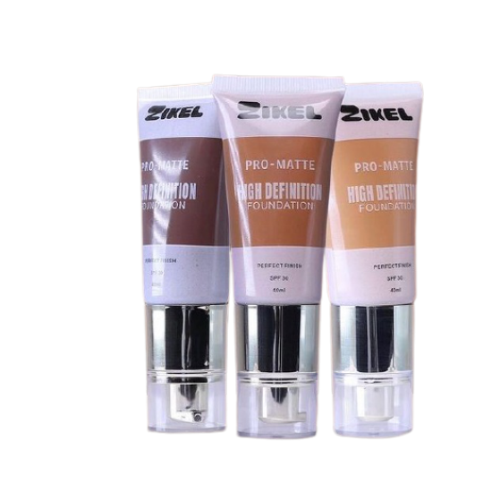 Zikel Pro Matte HD Foundation Tube image