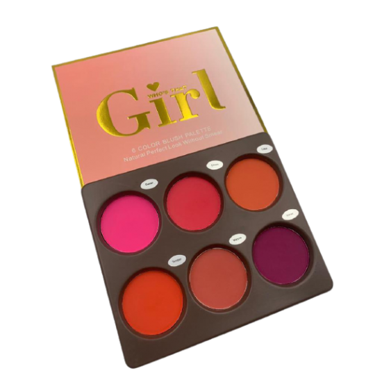 Who's That Girl 6 Color Blush Palette Accessories image