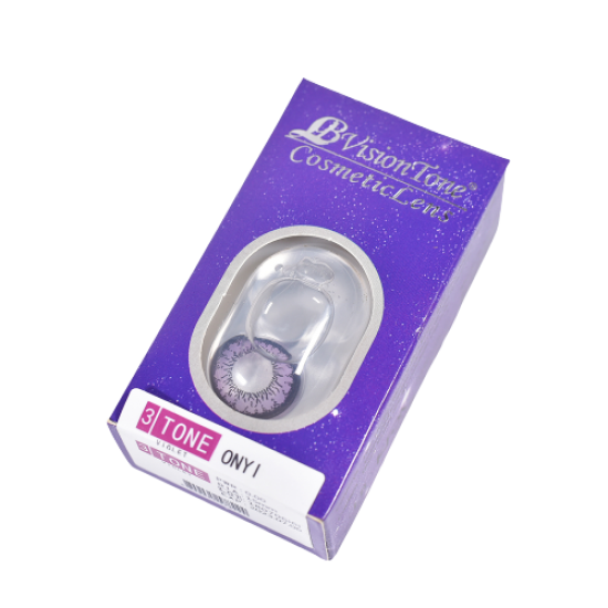 LB Vision 3 Tone Cosmetics Lens Violet Onyi image