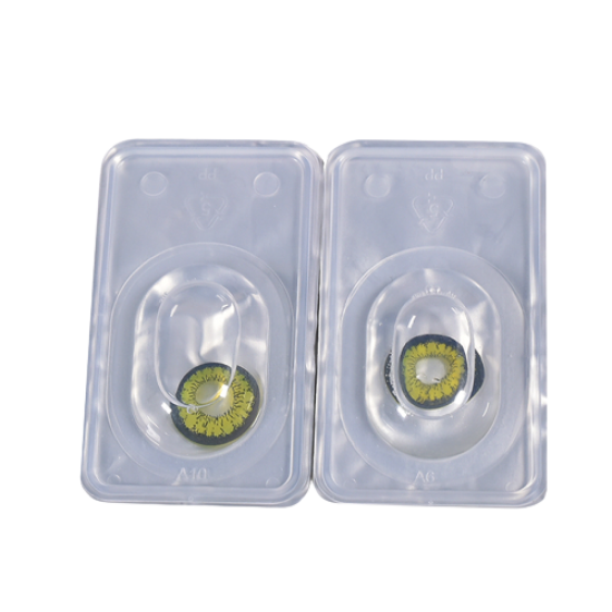 LB Vision 3 Tone Cosmetics Lens Yellow Nkem Cosmetics Lens image