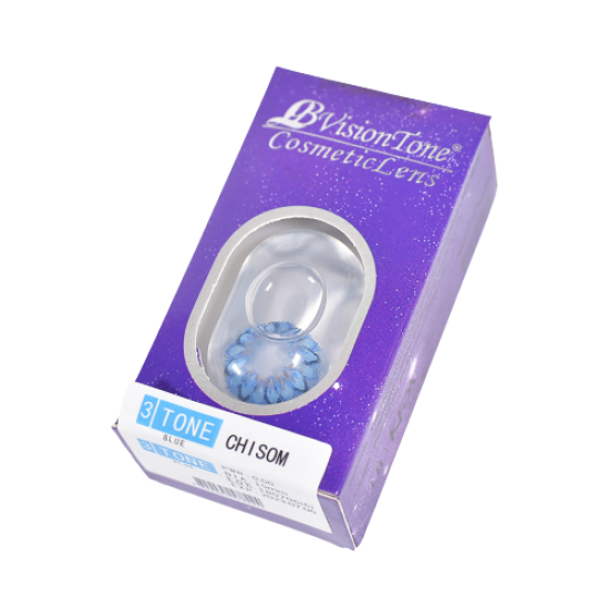 LB Vision 3 Tone Cosmetics Lens BLUE (CHISOM) Cosmetics Lens image