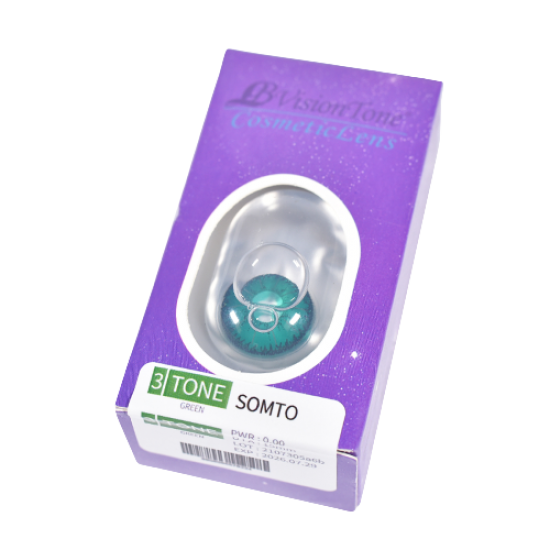 LB Vision 3 Tone Cosmetics Lens Green Somto image