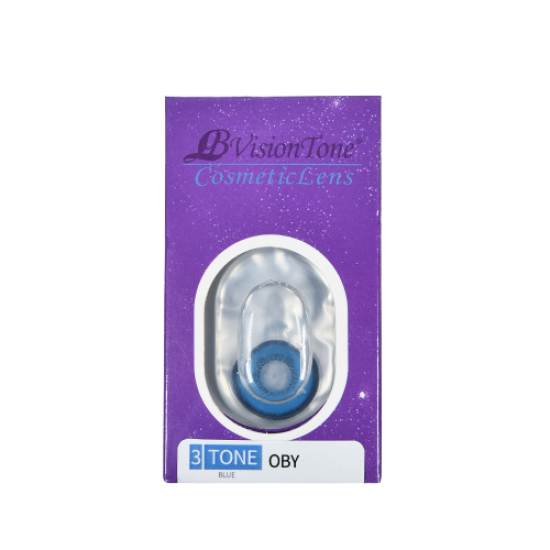 LB Vision 3 Tone Cosmetics Lens Oby Blue image