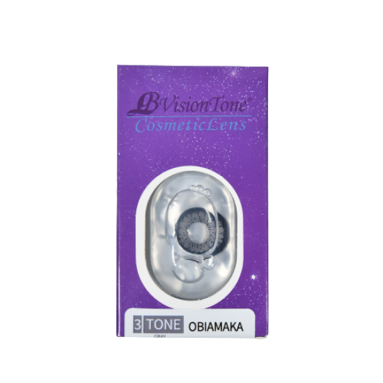 LB Vision 3 Tone Cosmetics Lens Obiamaka Gray image