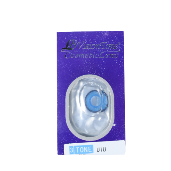 LB Vision 3 Tone Cosmetics Lens Blue Ulu Cosmetics Lens image