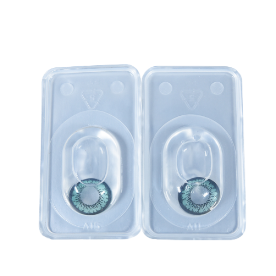 LB Vision 3 Tone Cosmetics Lens Green Oluchi Cosmetics Lens image