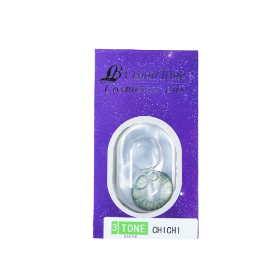 LB Vision 3 Tone Cosmetics Lens Chichi Green Cosmetics Lens image