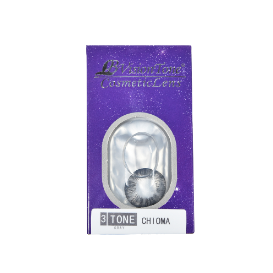 LB Vision 3 Tone Cosmetics Lens Gray Chioma Cosmetics Lens image