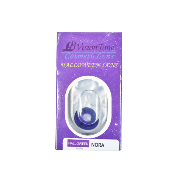 LB Vision Tone Cosmetics Halloween Lens Purple Nora Cosmetics Lens image