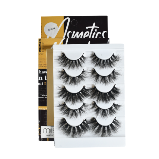 Msmetics Luxury Mink Collection Eye Lash Ishani 5 in 1 Eye Lash image