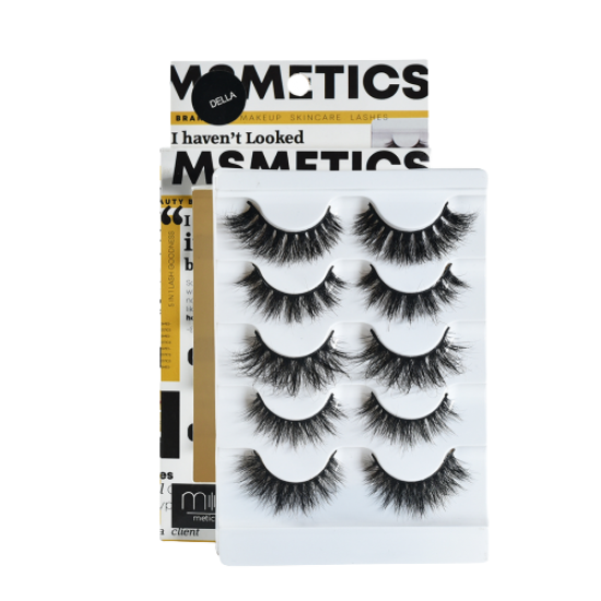 Msmetics Luxury Mink Collection Eye Lash Della 5 in 1 Eye Lash image