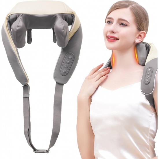 Neck and Shoulder Massager with Heating System image