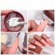 Head Clear Jelly Silicone Nail Art Stamper image
