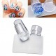 Head Clear Jelly Silicone Nail Art Stamper image