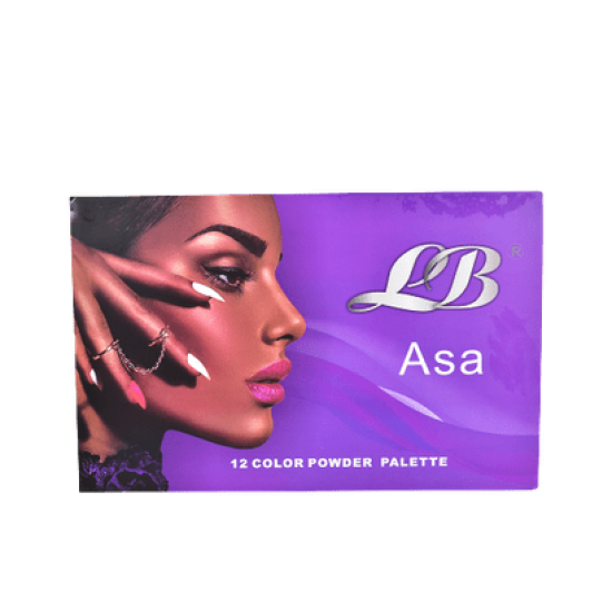 LB 12 color Powder palette (Asa) Palette image