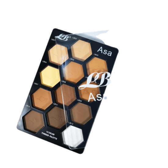 LB 12 color Powder palette (Asa) Palette image