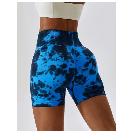 Hot Gym Short Blue Women Fashion, Yoga/Gym, Shipped from abroad image