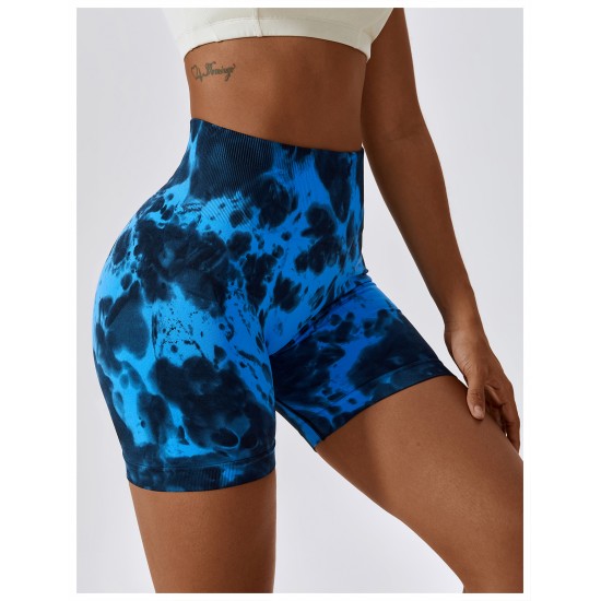 Hot Gym Short Blue Women Fashion, Yoga/Gym, Shipped from abroad image