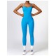 Stylish Gym Overalls Blue Women Fashion, Yoga/Gym, Shipped from abroad image