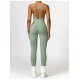 Stylish Gym Overalls Green image