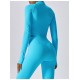 Women Long Sleeve Sports Suit Blue image