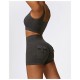 Women Sports Shorts Set Black Women Fashion, Yoga/Gym, Shipped from abroad image