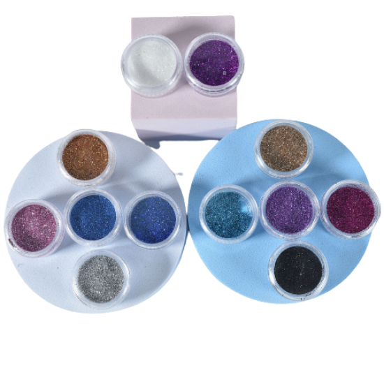 LB 12 Color Magic Glitters Accessories, Accessories, Eyeshadow Glitters/Pigments image