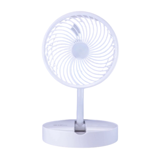 Zikel Rechargeable Table Fan With LED Beauty Tools, Beauty Gadget image