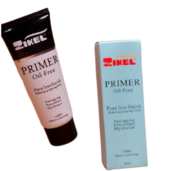 Zikel Oil Free Face Primer Pore less finishing image